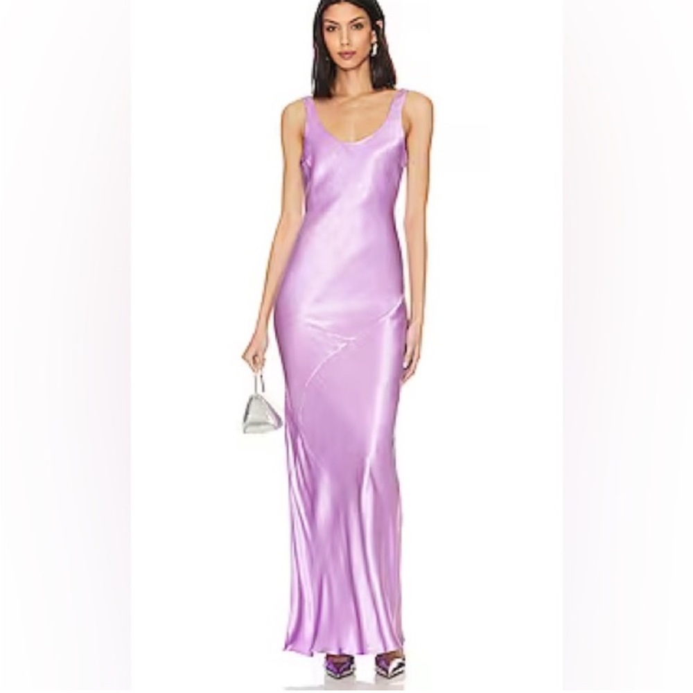 NWOT Line & Dot Adelyn Bias Slip Dress